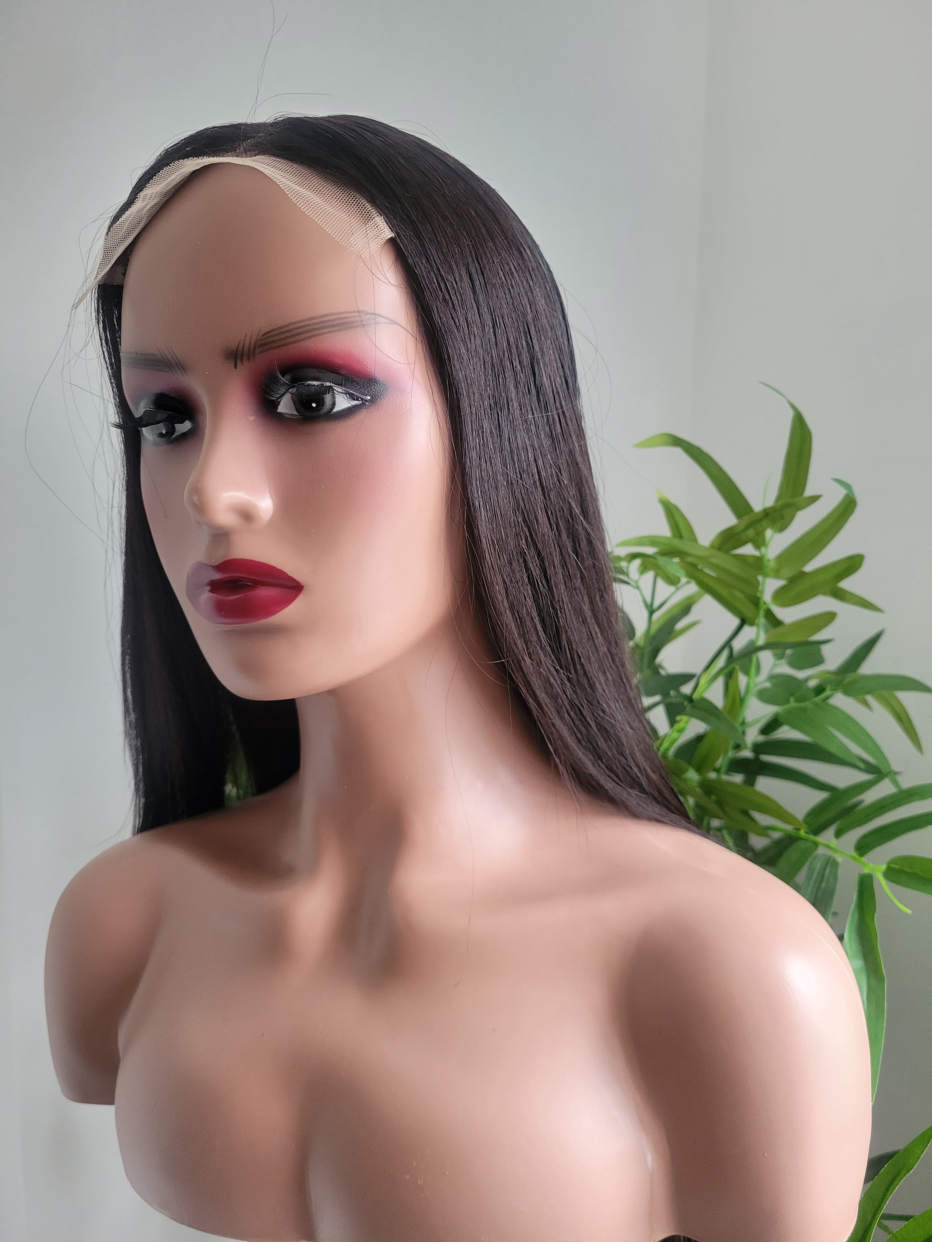 Bone Straight HD Frontal 13X4 Lace Front Human Hair Wigs Natural Brazilian Remy 4X4 Lace Closure Wig